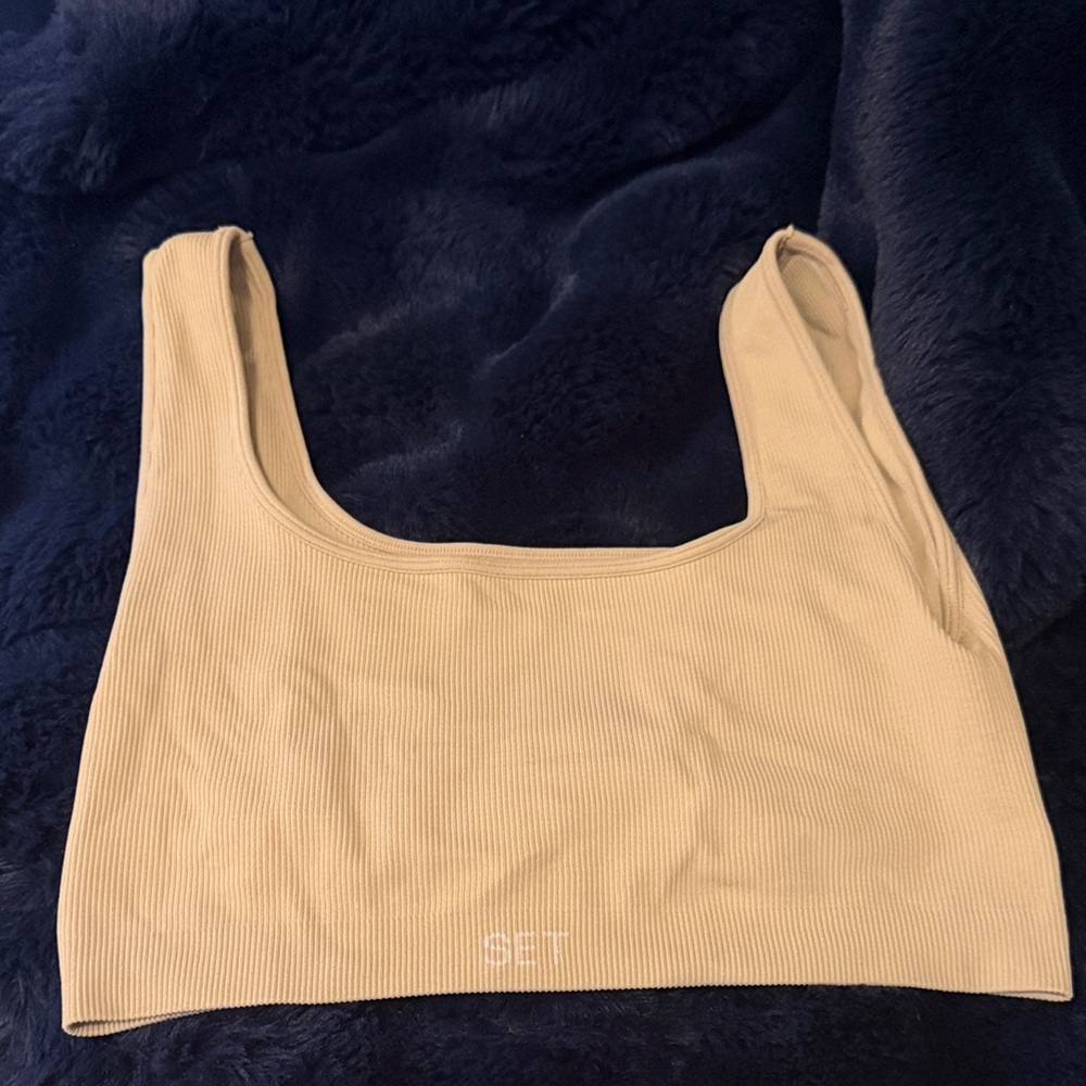 Mad happy x set active  Ribbed Bralette